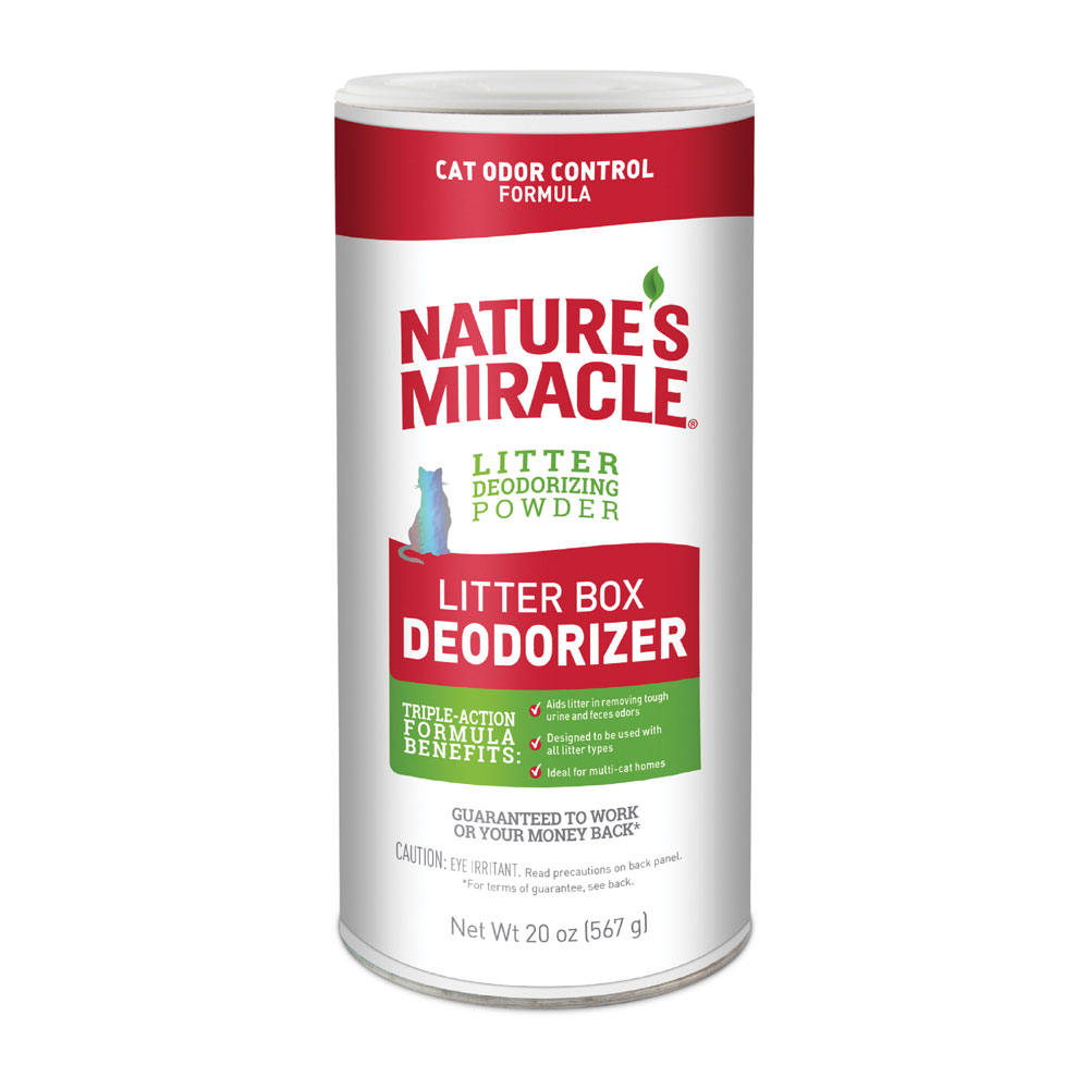 Litter Box Odor Deodorizer Powder Nature s Miracle